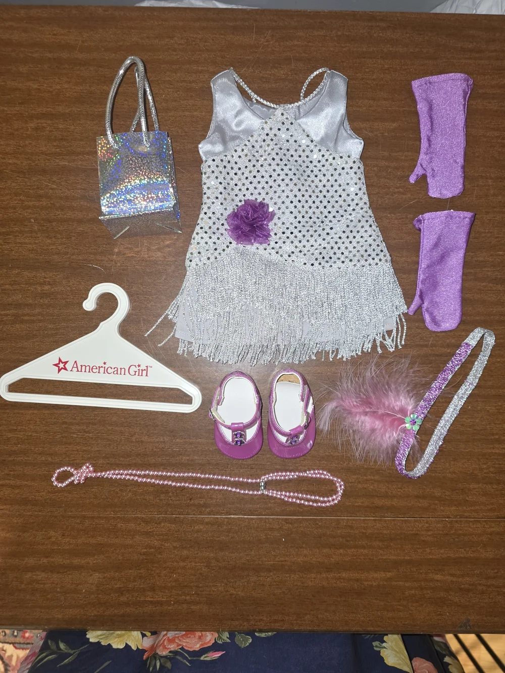 American Girl doll flapper costume